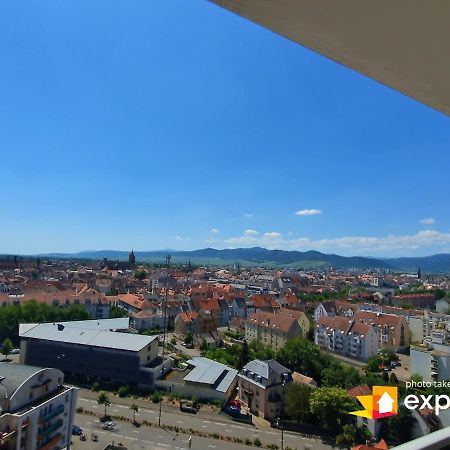 Bel Appartement Avec Vue Splendide Sur Toute La Ville De Colmar - Parking Gratuit Exteriér fotografie