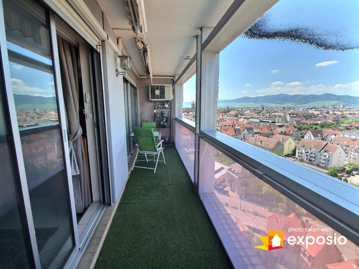 Bel Appartement Avec Vue Splendide Sur Toute La Ville De Colmar - Parking Gratuit Exteriér fotografie